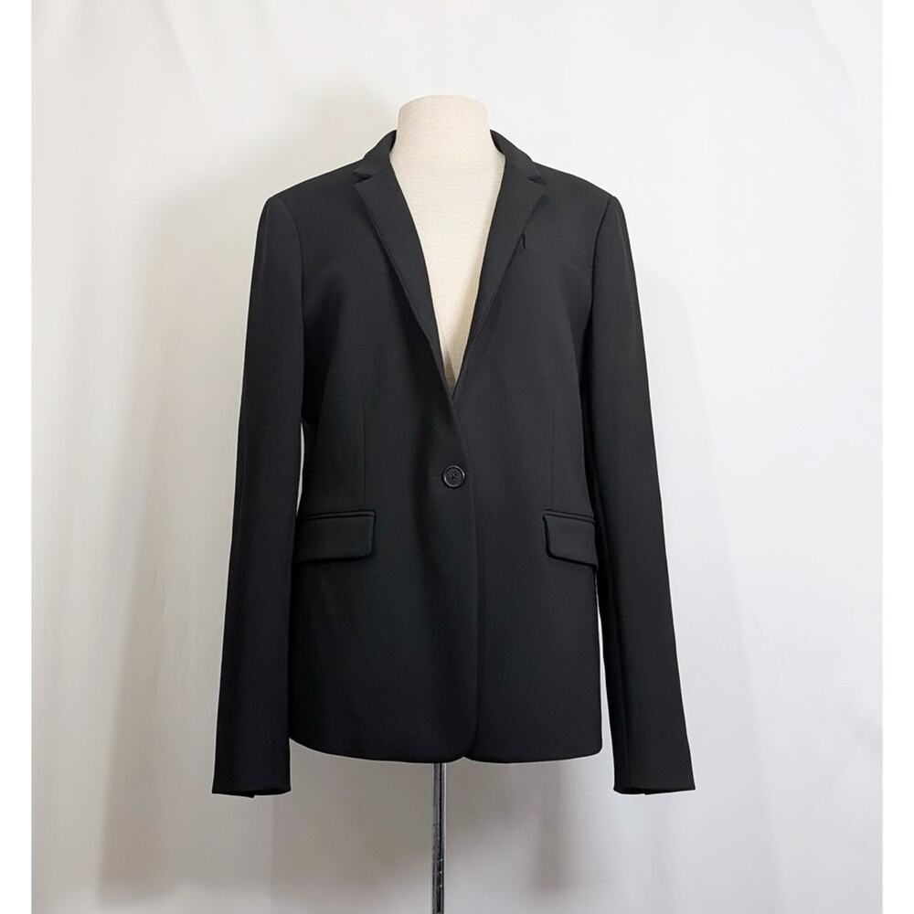 J. Crew Regent Blazer Black Jacket Women's Size 16T 16 Tall